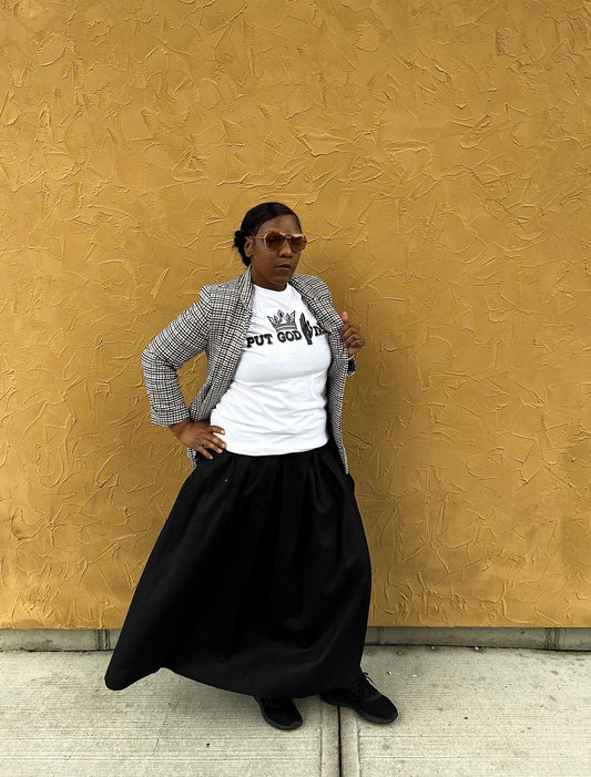 Put God First (black design)