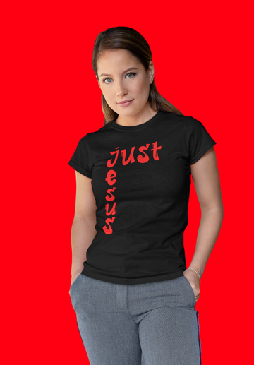 Red Just Jesus logo